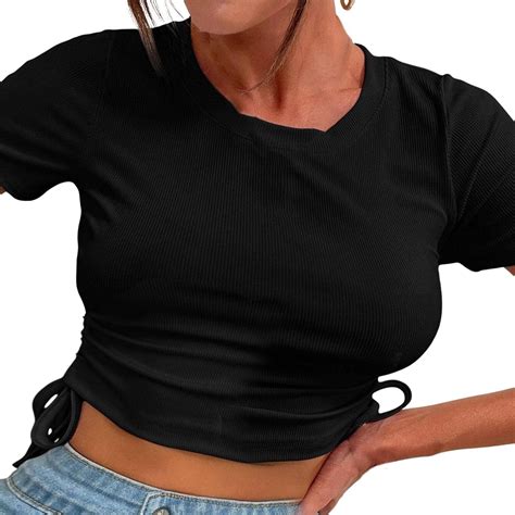 maglie nere versace per ragazze